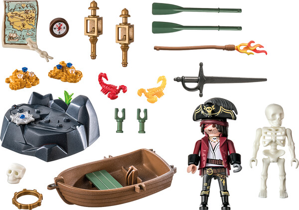 Playmobil Playmobil 71254 Starter Pack Pirate et barque 4008789712547