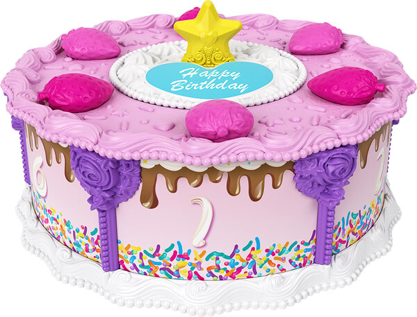 Mattel Polly Pocket - Gâteau de fête à compte à rebours 887961980738