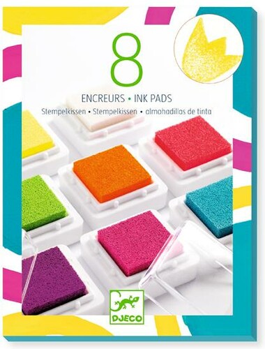 Djeco 8 encreurs et 1 nettoyeur - pop 3070900097988