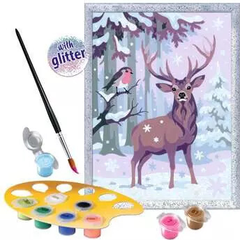 Ravensburger CreArt Peinture à numéro CreART Copains d’hiver 4005556200788