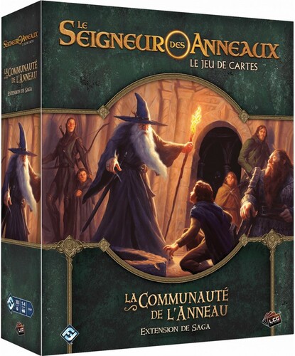 Fantasy Flight Games Le seigneur des anneaux jeu de cartes (fr) la communauté de l'anneau 841333117832