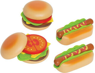 Hape Hamburger et hot-dog bois et feutre 6943478004375