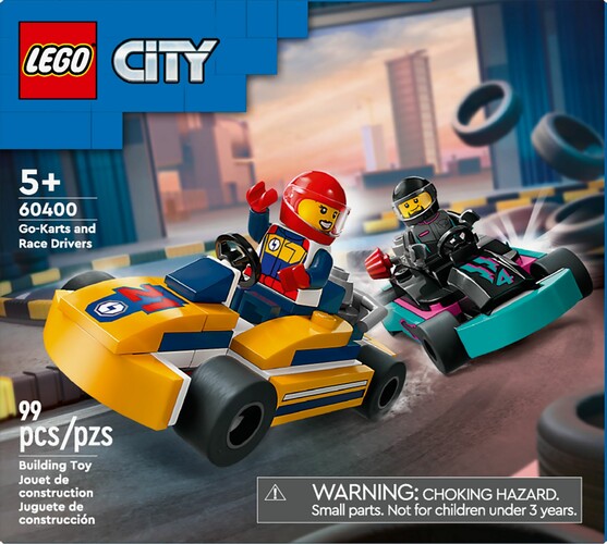 LEGO LEGO 60400 Les karts et les pilotes de course 673419386814