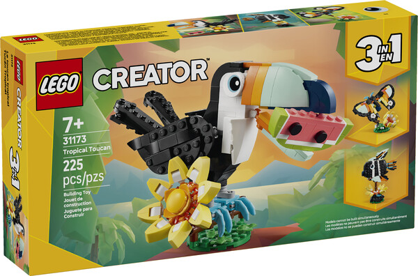 LEGO LEGO 31173 Animaux sauvages : le toucan tropical 673419412735