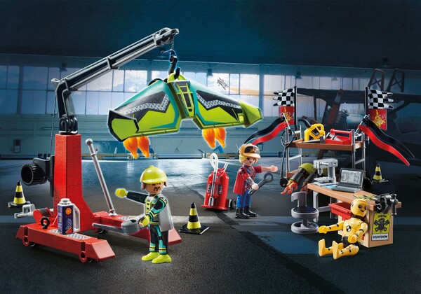Playmobil Playmobil 70834 Air Stuntshow Atelier de réparation 4008789708342