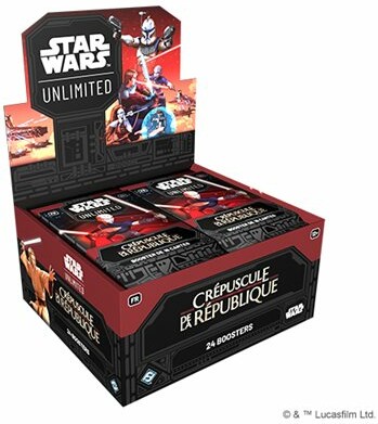 Fantasy Flight Games Star Wars: Unlimited: Twilight of the Republic - Booster Box (fr) 841333128203