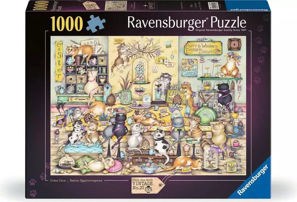 Ravensburger casse-tête Casse-tête 1000 Crazyat's Easter Eggstravaganza 4005555017554