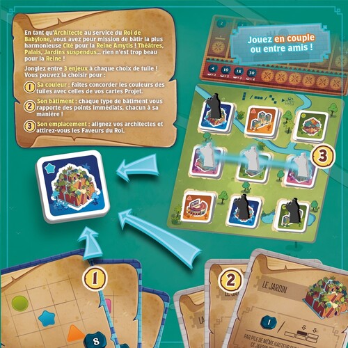 La Boîte de Jeu Les Architectes d'Amytis (fr) 3760371751075