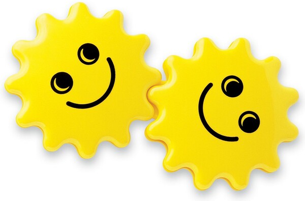 Ambi Toys Hochet soleils souriants jumeaux 5011979572981
