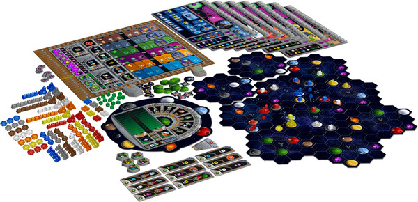 Super Meeple Projet Gaia (fr/en) base Un jeu de Terra Mystica 3665361044253