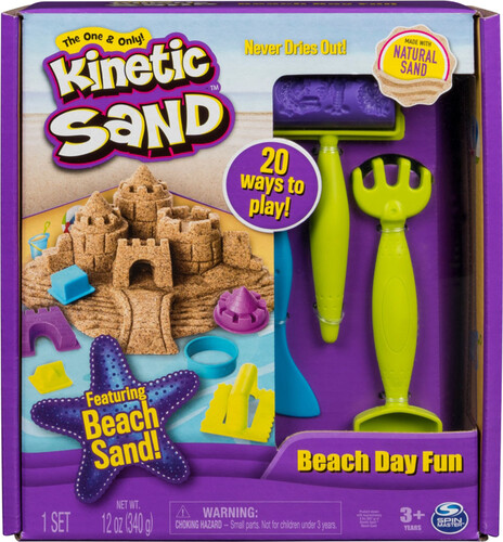 Kinetic Sand Kinetic Sand Ensemble comme à la plage (sable cinétique) 778988515549