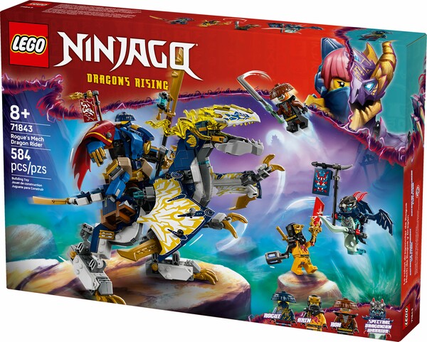 LEGO LEGO 71843 Le robot dragonnier de Rogue 673419405126