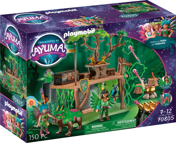 Playmobil Playmobil 70805 AYUMA Camp d'entrainement des fées 4008789708052