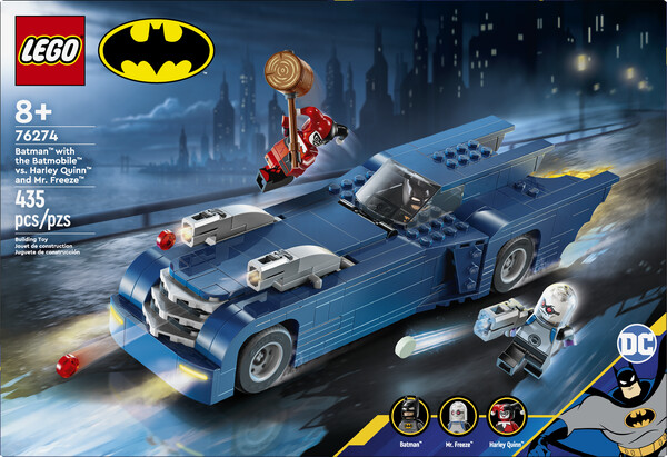 LEGO LEGO 76274 Batman™ avec la Batmobile™ contre Harley Quinn™ et Mr. Freeze™ 673419390835