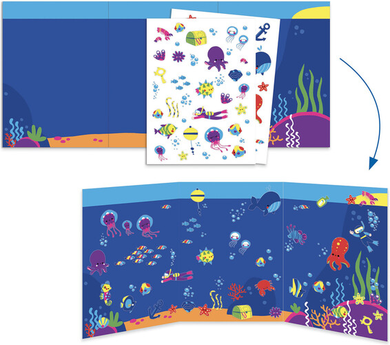 Djeco Coffret multi-activités - La mer et ses plaisirs 3070900092945