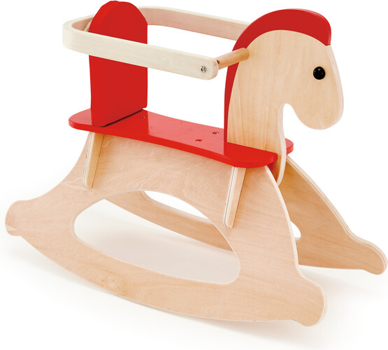 Hape Cheval à bascule en bois 67x52x28cm 6943478002289