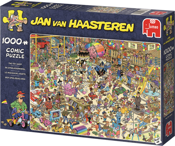 Jumbo Casse-tête 1000 Jan van Haasteren - Le magasin de jouets 8710126190739