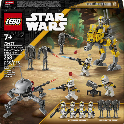 LEGO LEGO 75431 Star Wars Pack de combat du 327ème Corps d'armée 673419413329