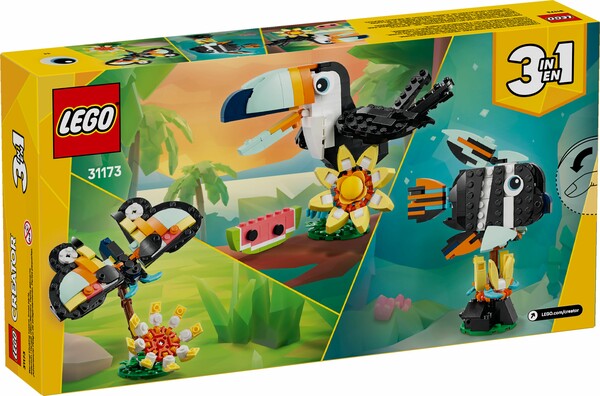 LEGO LEGO 31173 Animaux sauvages : le toucan tropical 673419412735