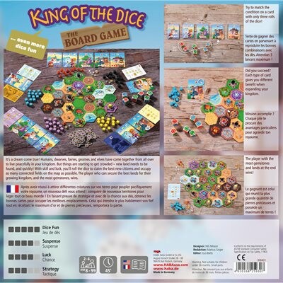 HABA King of the Dice - Le jeu de plateau (fr/en) 4010168259307