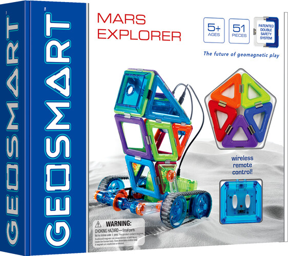 GeoSmart Geosmart Explorateur De Mars 50 Pièces (fr/en) (Construction Magnétique) 5414301249955