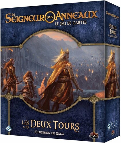 Fantasy Flight Games Le seigneur des anneaux jeu de cartes (fr) Les deux tours 841333123888