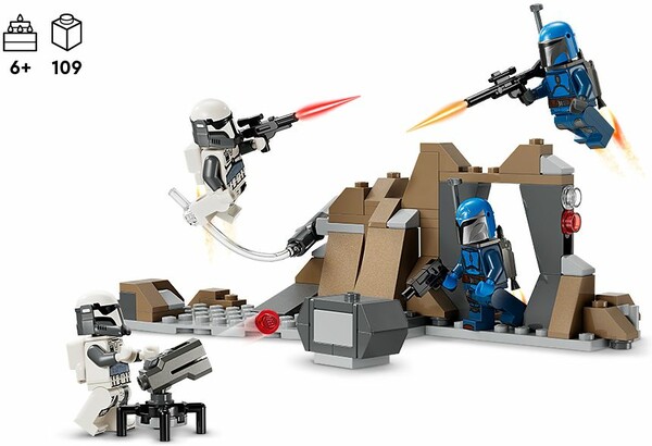 LEGO LEGO 75373 Ensemble de combat L’embuscade sur Mandalore™ 673419389464
