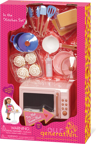 Poupées Our Generation Accessoires OG - "In the Kitchen" pour poupée de 46 cm 062243443150