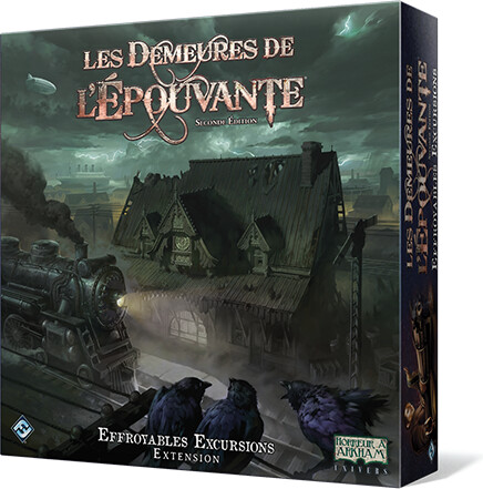 Fantasy Flight Games Les Demeures de l'Épouvante 2e (fr) ext effroyables excursions 8435407623965