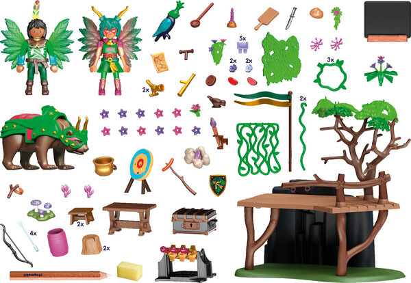 Playmobil Playmobil 70805 AYUMA Camp d'entrainement des fées 4008789708052