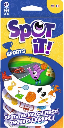 Zygomatic Spot it! / dobble (fr/en) Sports (Blister-Eco) 3558387000252