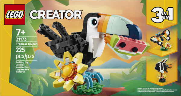 LEGO LEGO 31173 Animaux sauvages : le toucan tropical 673419412735