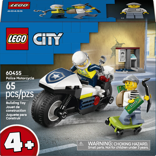 LEGO LEGO 60455 La course-poursuite en moto de police 673419403566