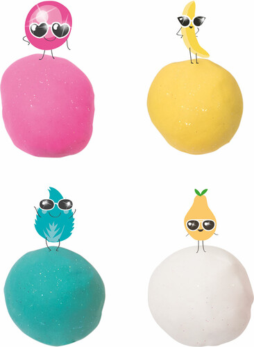 Tutti Frutti Pâte à modeler scintillant ensemble sirènes boîte medium (fr/en) 061404150791