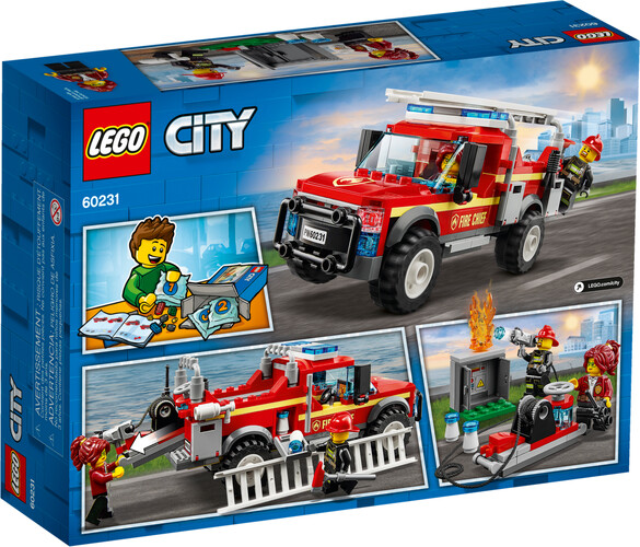 LEGO LEGO 60231 City Le camion de la chef des pompiers 673419304283
