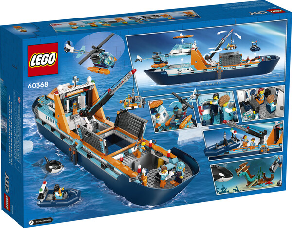 LEGO LEGO 60368 Le navire d’exploration arctique 673419375054