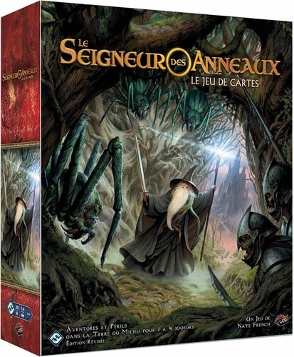 Fantasy Flight Games Le seigneur des anneaux jeu de cartes (fr) boite de base (édition révisée) 3558380090939