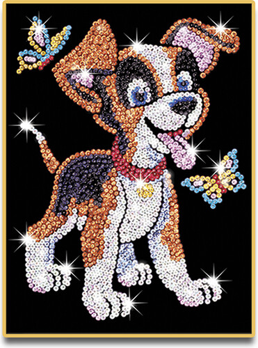 Sequin Paillette Sequin Art chien Oscar (paillettes) 5013634009078