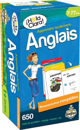 Gladius Hola Clara anglais (fr) Apprendre facilement l'anglais 620373061004