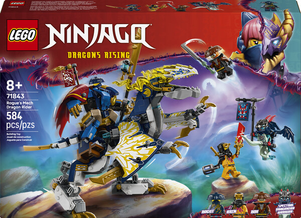 LEGO LEGO 71843 Le robot dragonnier de Rogue 673419405126
