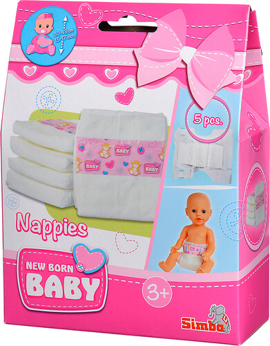 Simba Toys Couches pour poupée bébé nouveau-né 806044009746