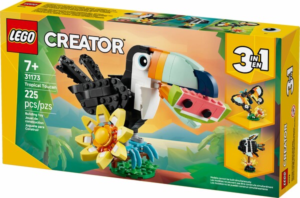 LEGO LEGO 31173 Animaux sauvages : le toucan tropical 673419412735