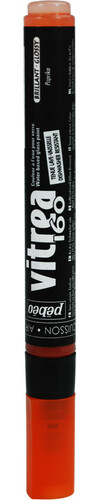 pébéo Peinture pour verre vitrea 160 feutre paprika 81 3167861180818