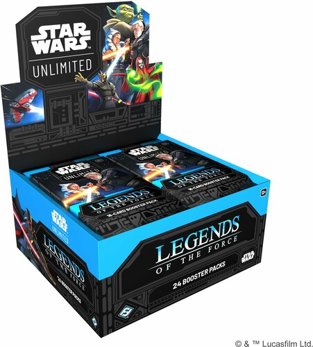Fantasy Flight Games Star Wars: Unlimited: Legends of the Force - Draft booster box (en) 841333129941