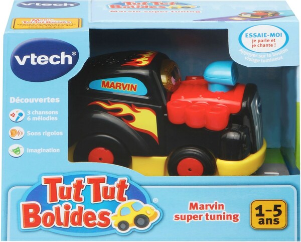 VTech VTech Tut Tut Bolides Véhicule Marvin, Super Tuning (fr) 3417761709658