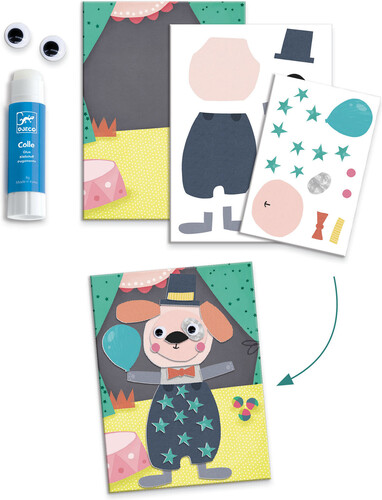 Djeco Coffret multi-activités - Les animaux et leurs maisons 3070900092938