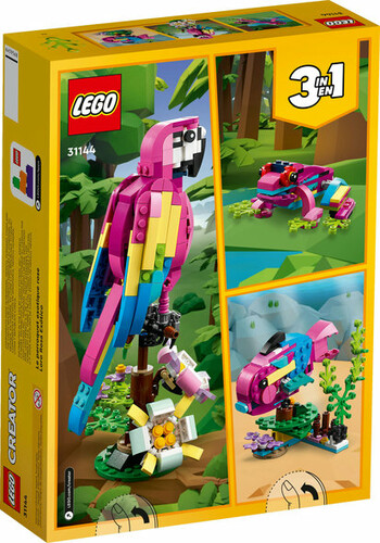 LEGO LEGO 31144 Le perroquet exotique rose 673419381857