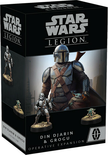 Fantasy Flight Games Star Wars Légion (fr) ext Din Djarin & Grogu Operative 841333119447