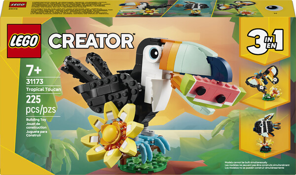 LEGO LEGO 31173 Animaux sauvages : le toucan tropical 673419412735