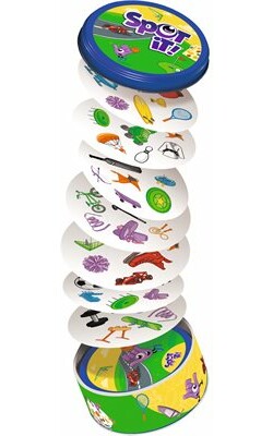 Zygomatic Spot it! / dobble (fr/en) Sports (Blister-Eco) 3558387000252